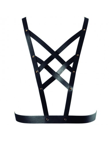 IMBRACATURA BIJOUX INDISCRETS MAZE CROSS SCISSIONE NERA