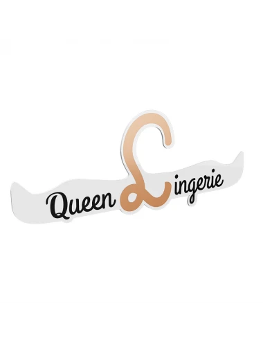 QUEEN LINGERIE PERCHA PARA LENCERIA 27.5 CM (1 Unidad)