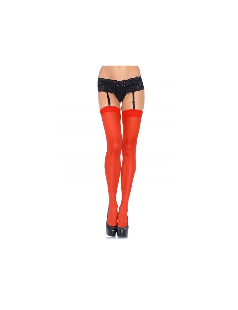 LEG AVENUE CALZE TRASPARENTI ROSSE LEG AVENUE CALZE TRASPARENTI ROSSE