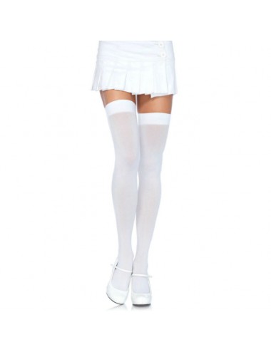 CALZE LEG AVENUE IN NYLON BIANCO