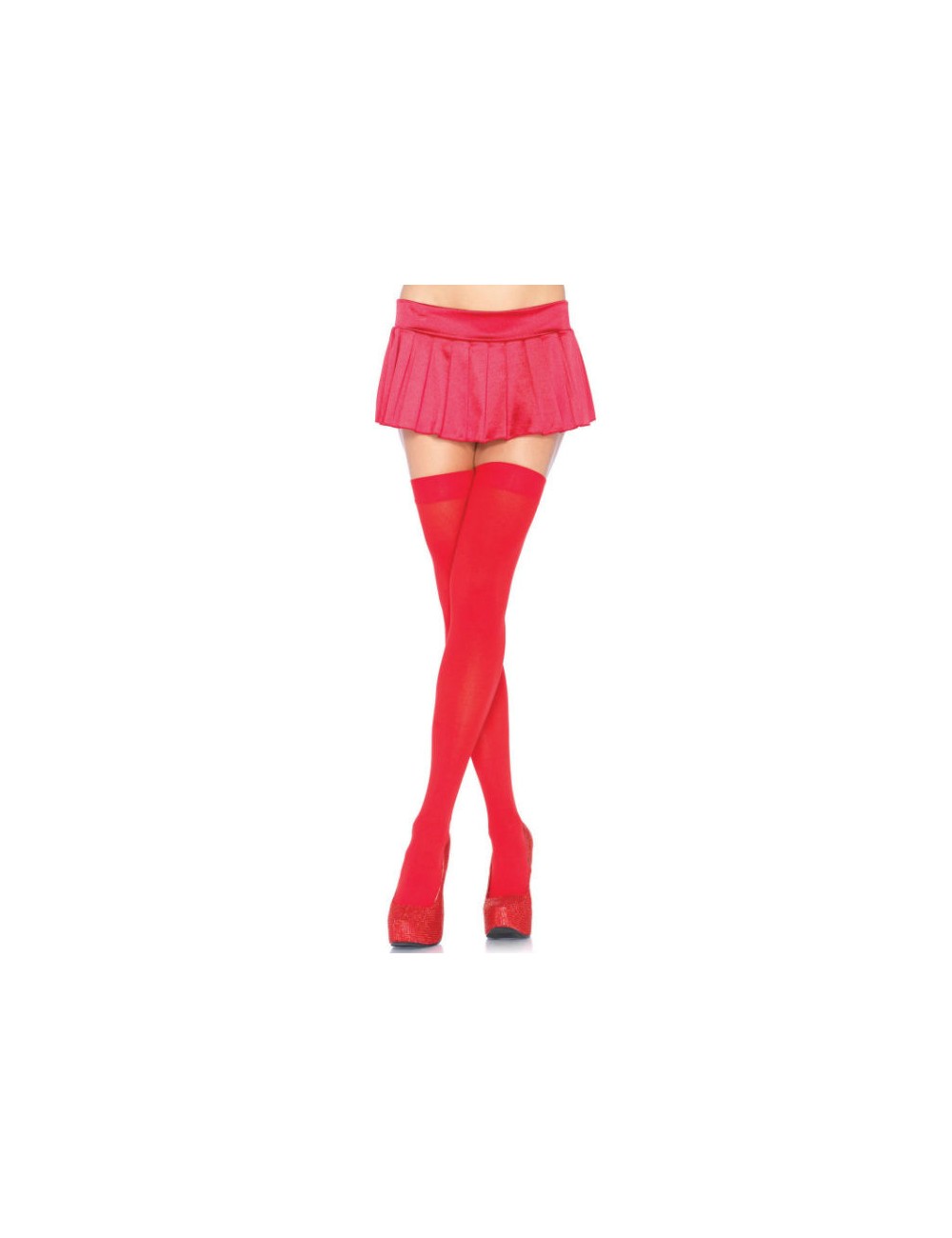 CALZE IN NYLON LEG AVENUE ROSSO