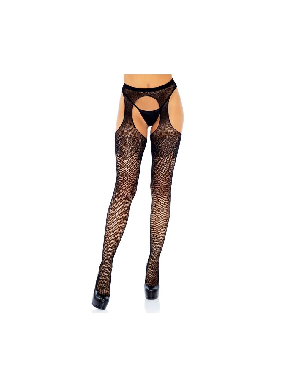 TUBO SUSPENDER A POIS LEG AVENUE TAGLIA UNICA TUBO SUSPENDER A POIS LEG AVENUE TAGLIA UNICA