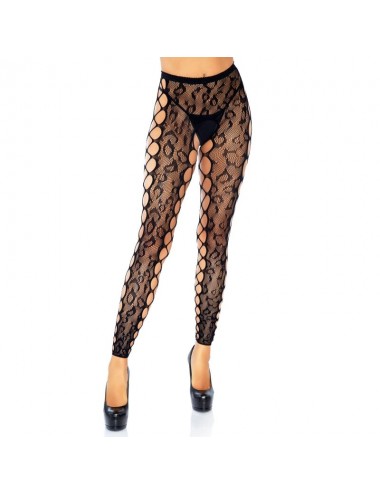 LEG AVENUE COLLANT SENZA PIEDI CROTHLESS TAGLIA UNICA