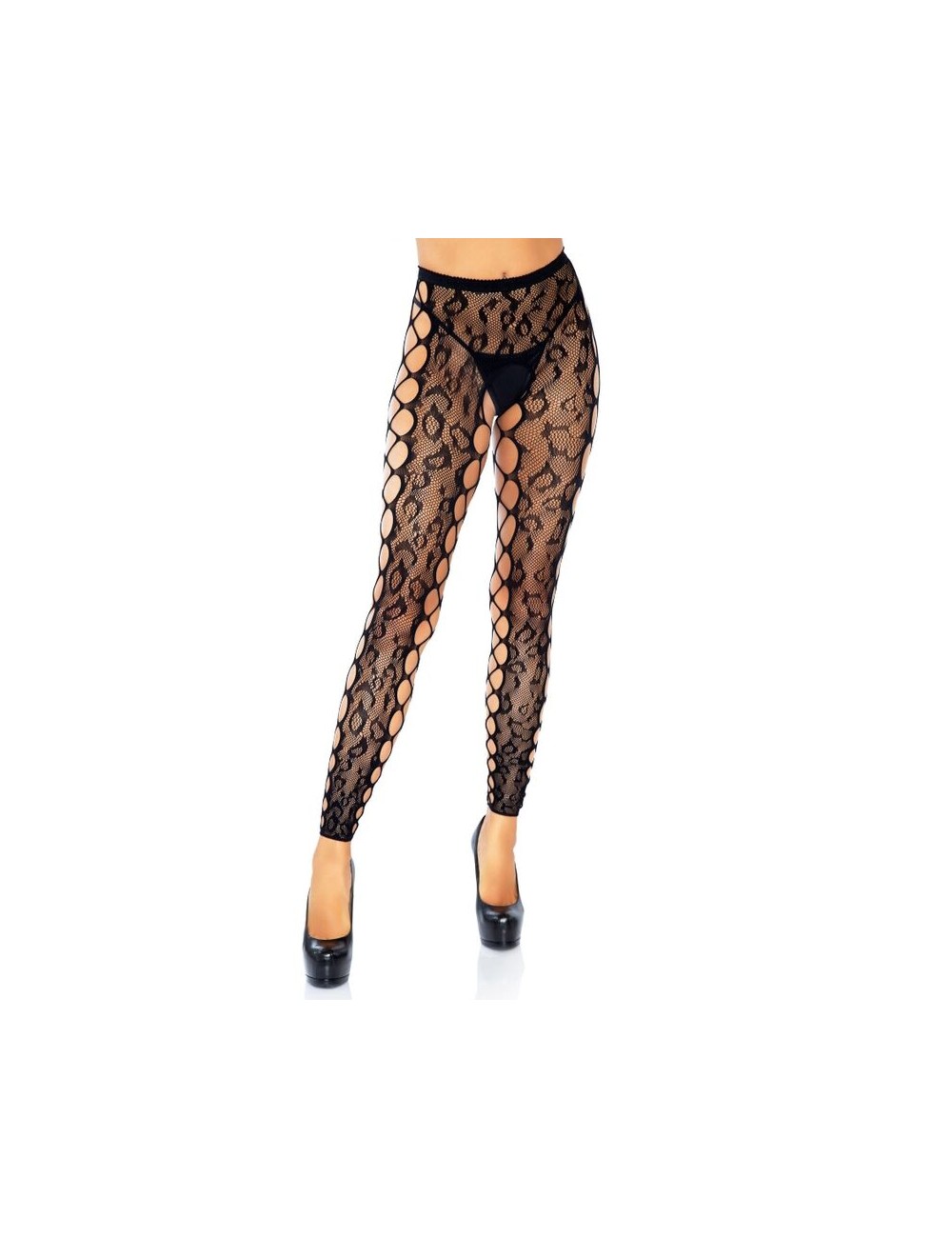 LEG AVENUE COLLANT SENZA PIEDI CROTHLESS TAGLIA UNICA LEG AVENUE COLLANT SENZA PIEDI CROTHLESS TAGLIA UNICA