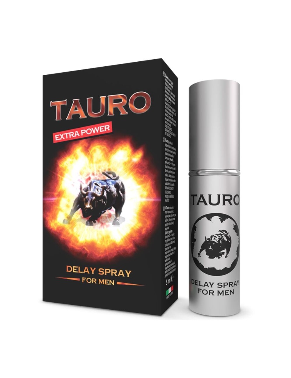 TAURO EXTRA POWER RITARDANTE SPRAY PER UOMO 5 ML TAURO EXTRA POWER RITARDANTE SPRAY PER UOMO 5 ML