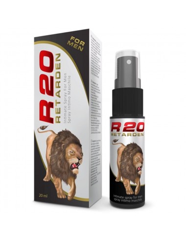 R20 SPRAY RITARDANTE PER UOMO EFFETTO FREDDO 20 ML