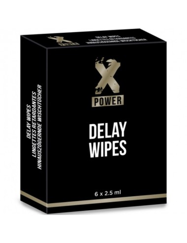 XPOWER SALVIETTE RITARDANTI 6 UNITÀ
