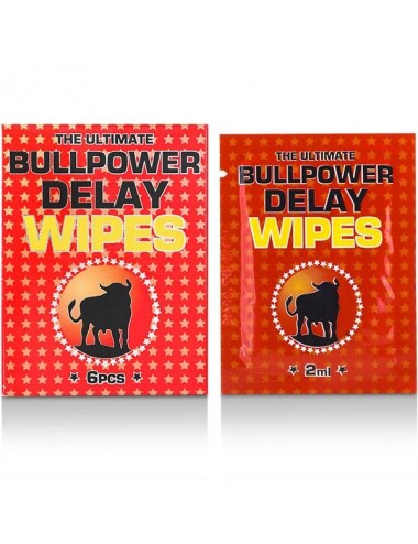 SALVIETTE BULLPOWER DELAY (6 X 2 ML) /it/de/fr/es/it/nl/