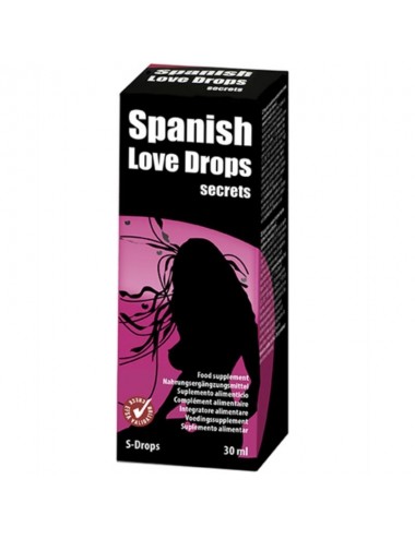 SPANISH LOVE DROPS SECRETS S-DROP 30 ML - WEST /it/de/fr/es/it/nl/