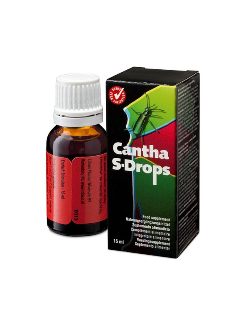 CANTHA S-DROPS 15 ML - OVEST /it/de/fr/es/it/nl/