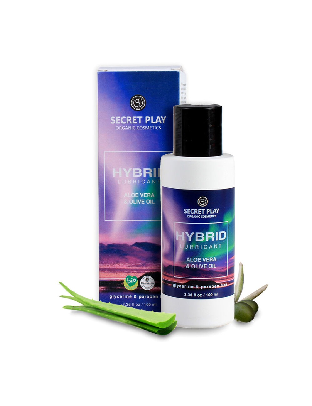 SECRETPLAY LUBRICANTE ORGANICO HIBRIDO 100ML SECRETPLAY LUBRICANTE ORGANICO HIBRIDO 100ML