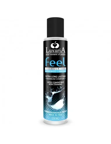 LUXURIA FEEL LUBRIFICANTE ANALE A BASE DI ACQUA 150 ML