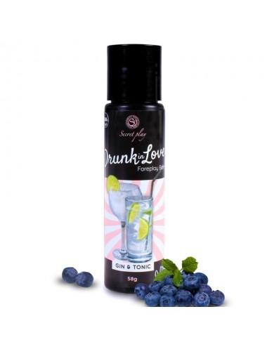 SECRET PLAY DRUNK IN LOVE LUBRIFICANTE GIN & TONIC 60 ML