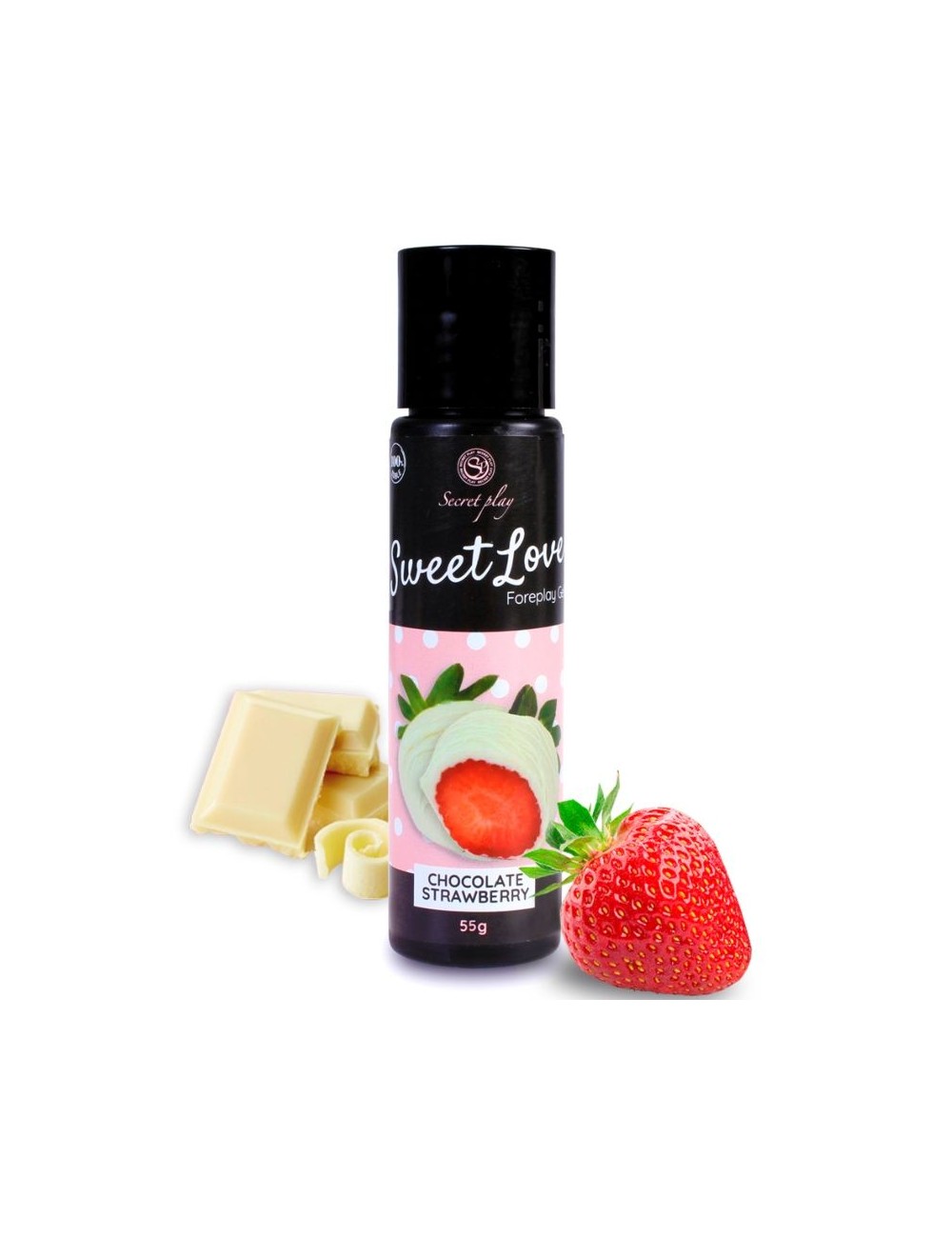 SECRETPLAY GEL SWEET LOVE FRAGOLA E CIOCCOLATO BIANCO 60 ML SECRETPLAY GEL SWEET LOVE FRAGOLA E CIOCCOLATO BIANCO 60 ML