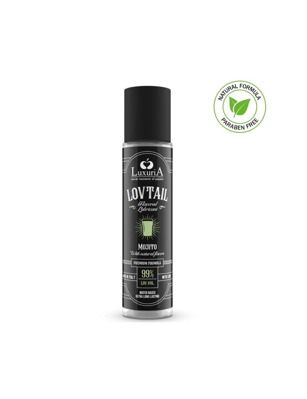 LUXURIA LUBRIFICANTE A BASE D''ACQUA LOVTAIL - MOJITO 60 ML
