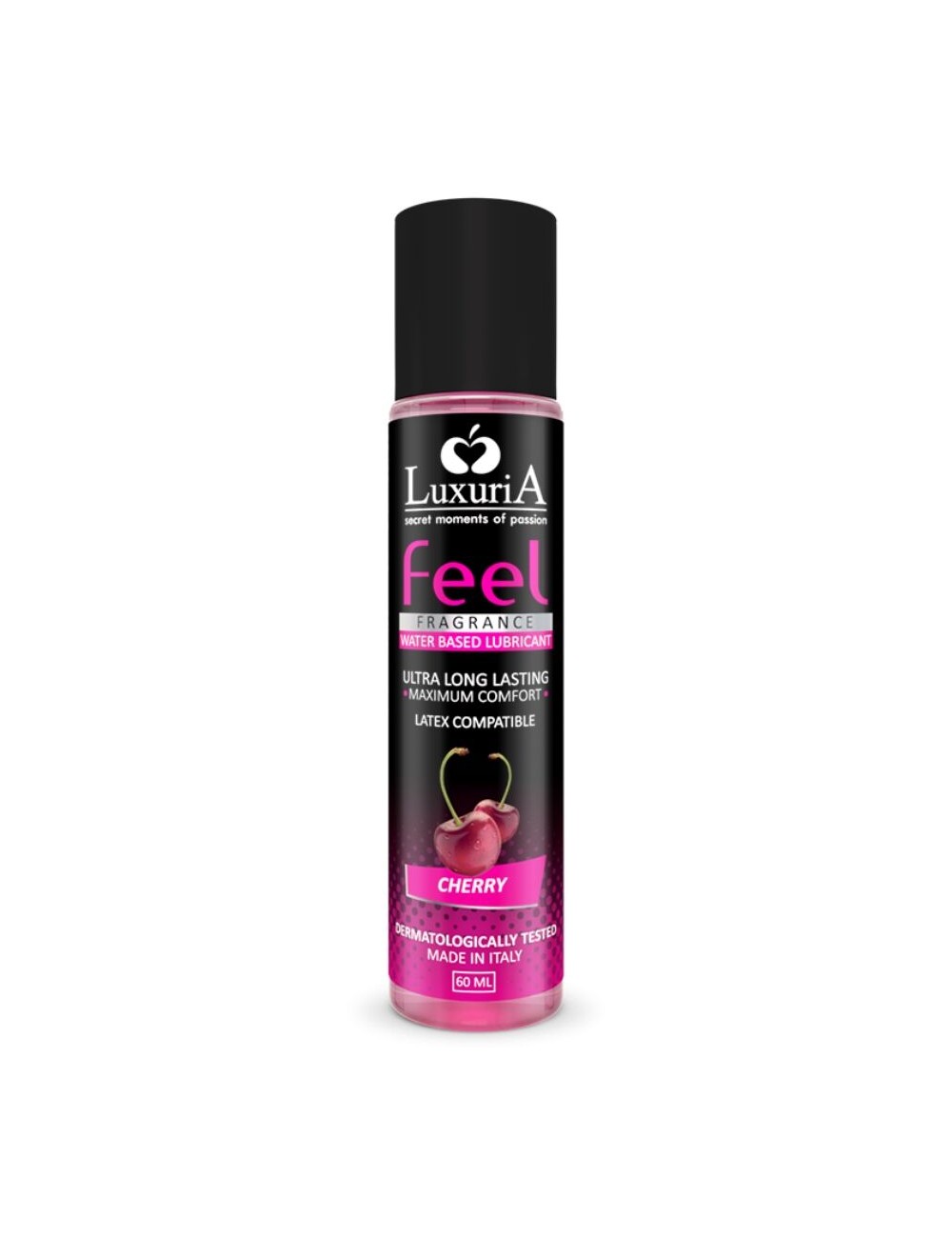LUXURIA FEEL LUBRIFICANTE ALL'ACQUA DI CILIEGIA 60 ML LUXURIA FEEL LUBRIFICANTE ALL'ACQUA DI CILIEGIA 60 ML