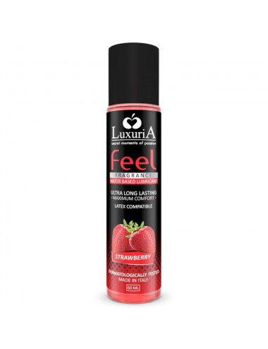 LUXURIA FEEL LUBRIFICANTE ALL'ACQUA FRAGOLA 60 ML