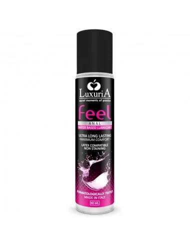 LUXURIA FEEL LUBRIFICANTE ANALE A BASE DI ACQUA 60 ML