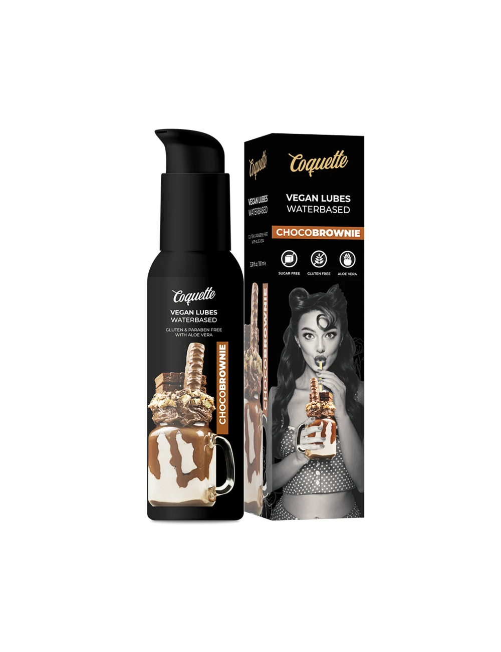 COQUETTE CHIC DESIRE PREMIUM EXPERIENCE 100ML LUBRIFICANTI VEGAN CHOCOBROWNIE