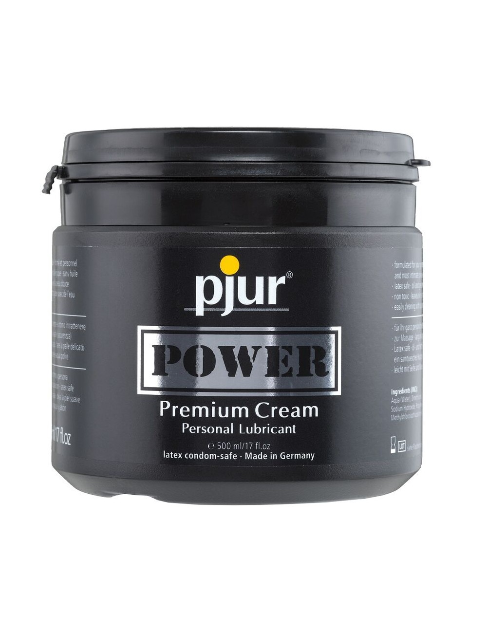 PJUR POWER PREMIUM CREMA LUBRIFICANTE 500 ML PJUR POWER PREMIUM CREMA LUBRIFICANTE 500 ML