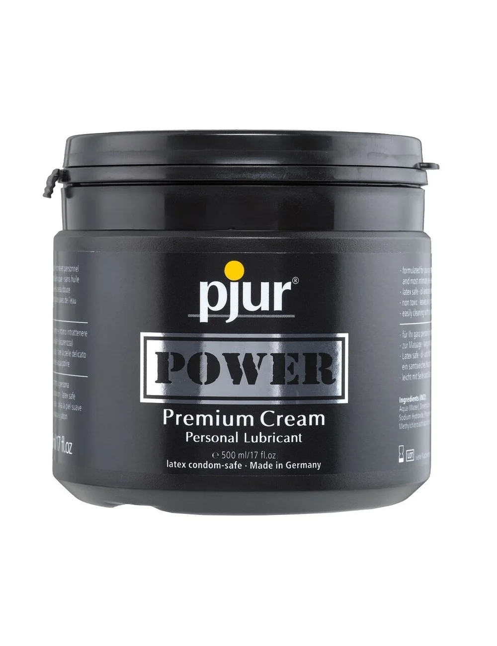 PJUR POWER PREMIUM CREMA LUBRIFICANTE 500 ML