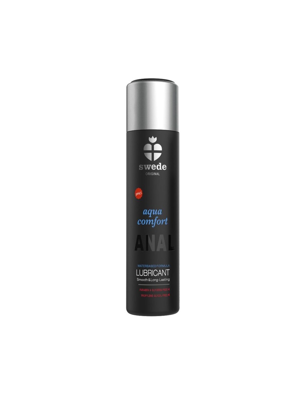 SWEDE AQUA COMFORT LUBRICANTE ANAL BASE AGUA 120 ML SWEDE AQUA COMFORT LUBRICANTE ANAL BASE AGUA 120 ML