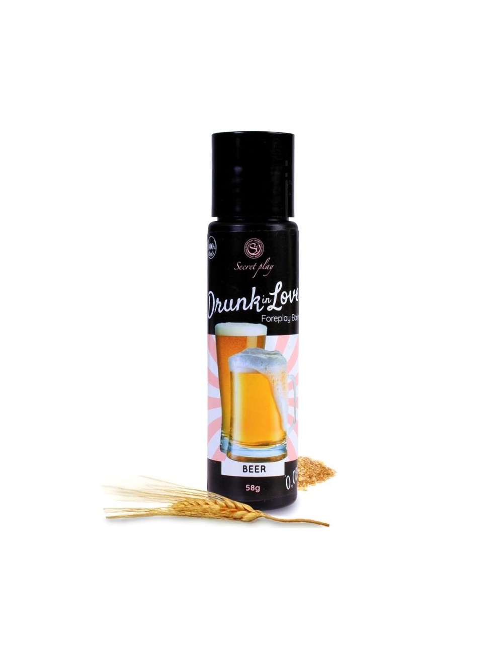 SECRET PLAY LUBRIFICANTE DRUN IN LOVE BEER 60 ML SECRET PLAY LUBRIFICANTE DRUN IN LOVE BEER 60 ML
