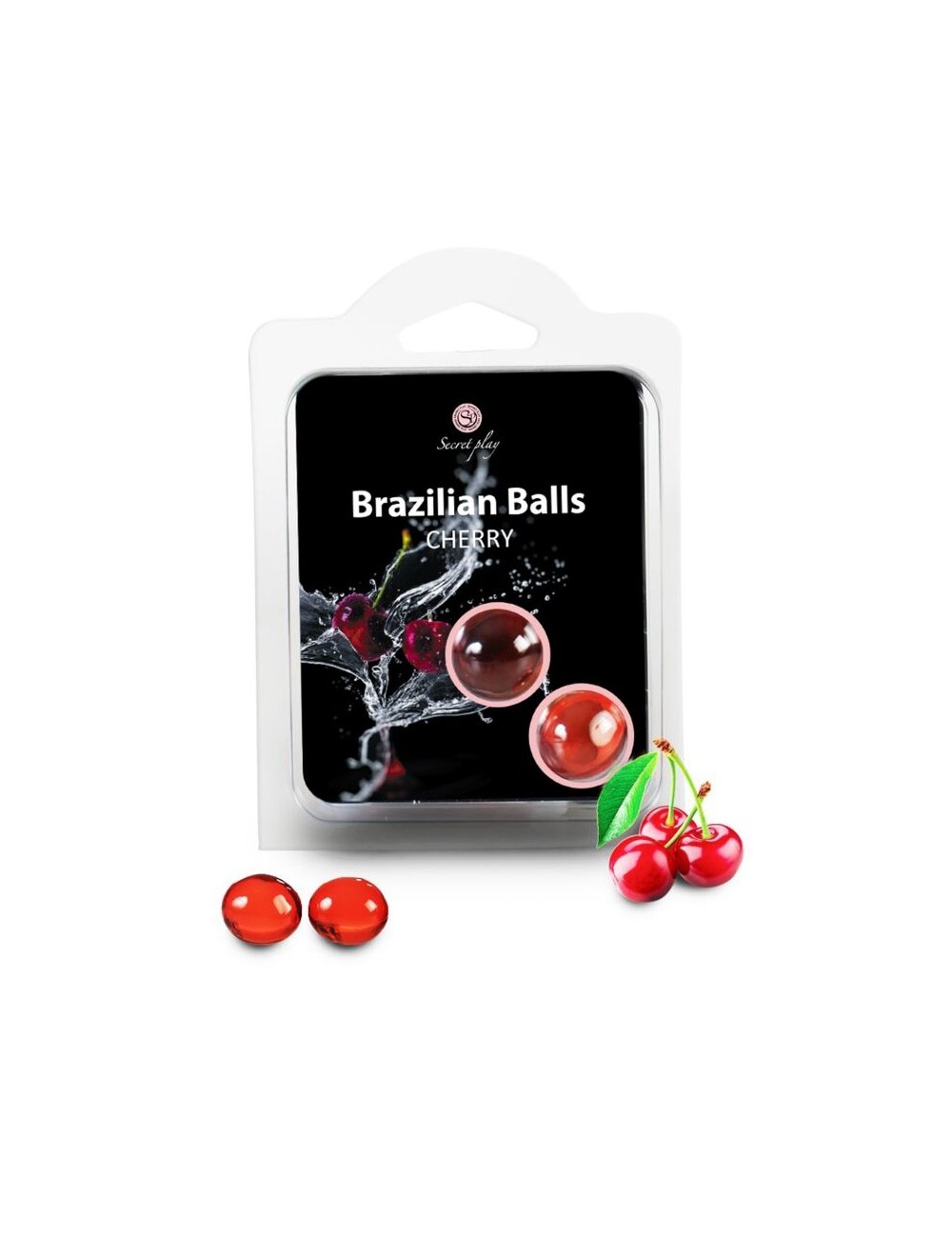PALLINE BRASILIANE CHERRY SET 2 PALLINE