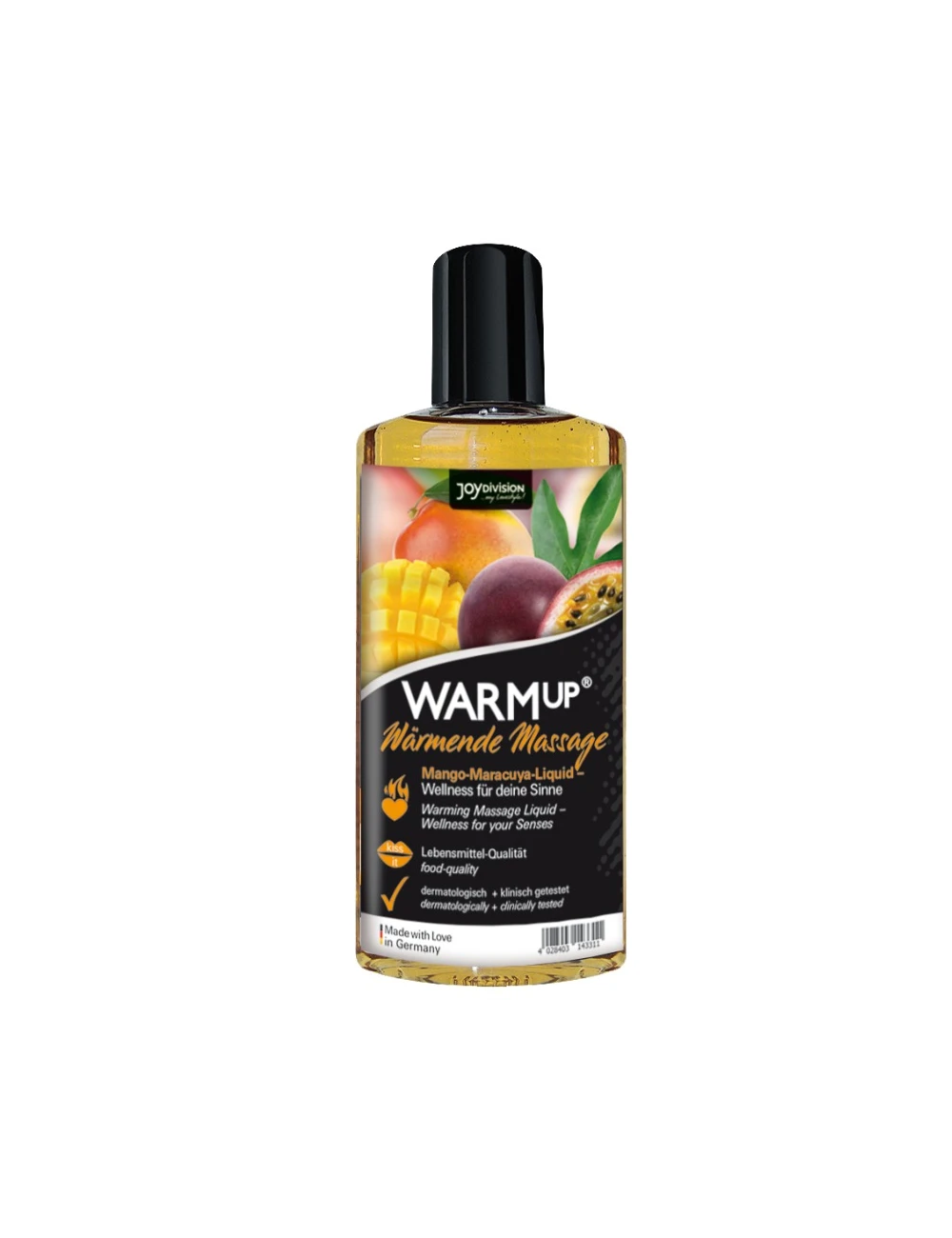 AQUAGLIDE - OLIO DA MASSAGGIO WARMUP MANGO E MARACUYA - 150 ML AQUAGLIDE - OLIO DA MASSAGGIO WARMUP MANGO E MARACUYA - 150 ML