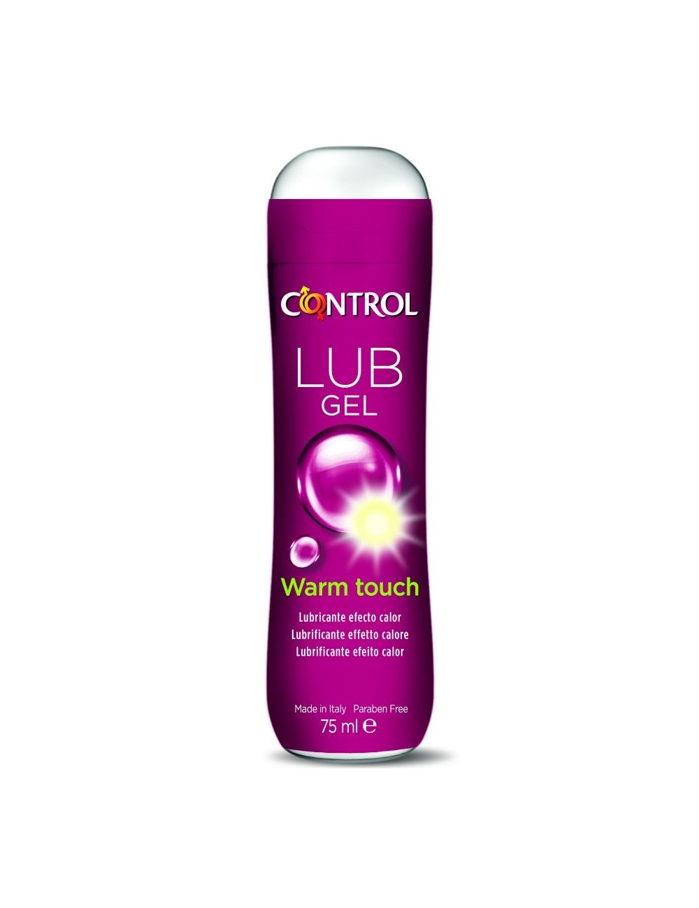 CONTROL LUB GEL LUBRICANTE EFECTO CALOR 75 ML CONTROL LUB GEL LUBRICANTE EFECTO CALOR 75 ML