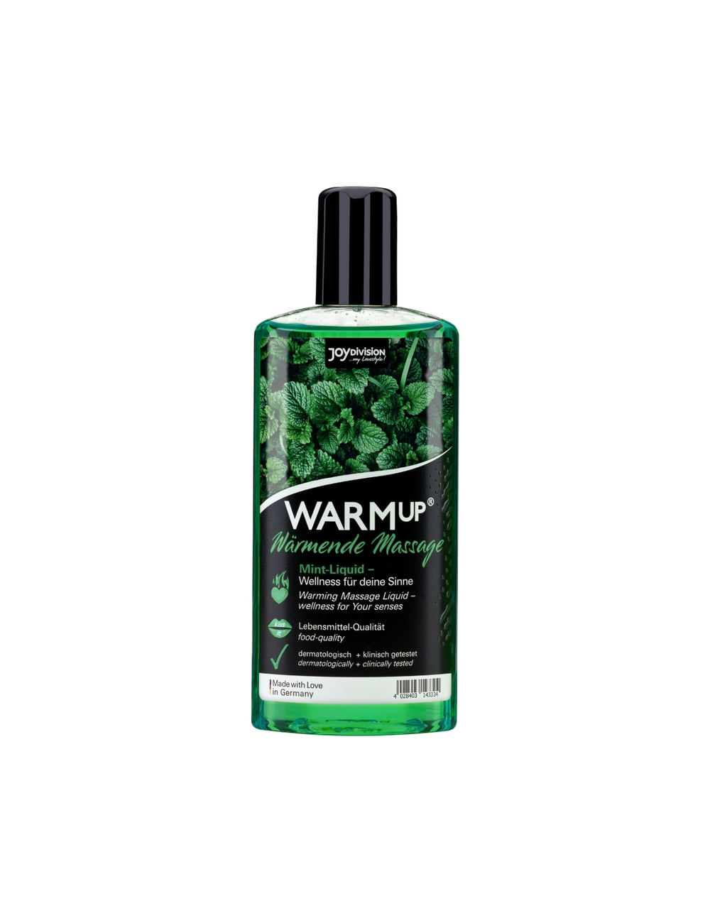 JOYDIVISION WARMUP GEL DA MASSAGGIO RISCALDANTE - MENTA 150 ML