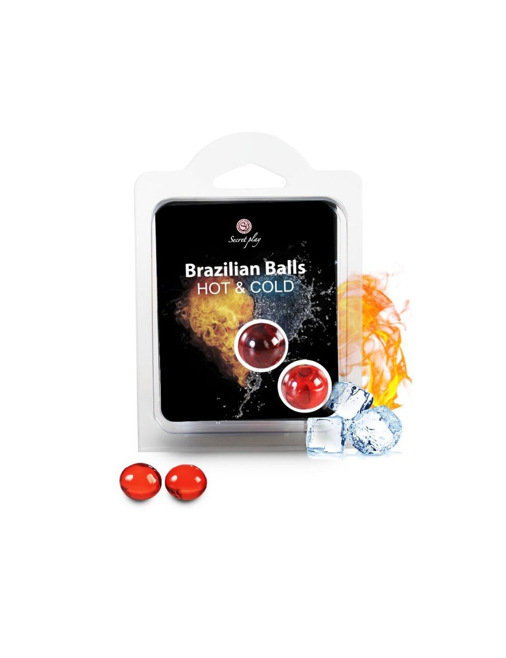 PALLINE BRASILIANE EFFETTO CALDO E FREDDO 2 UNITÀ