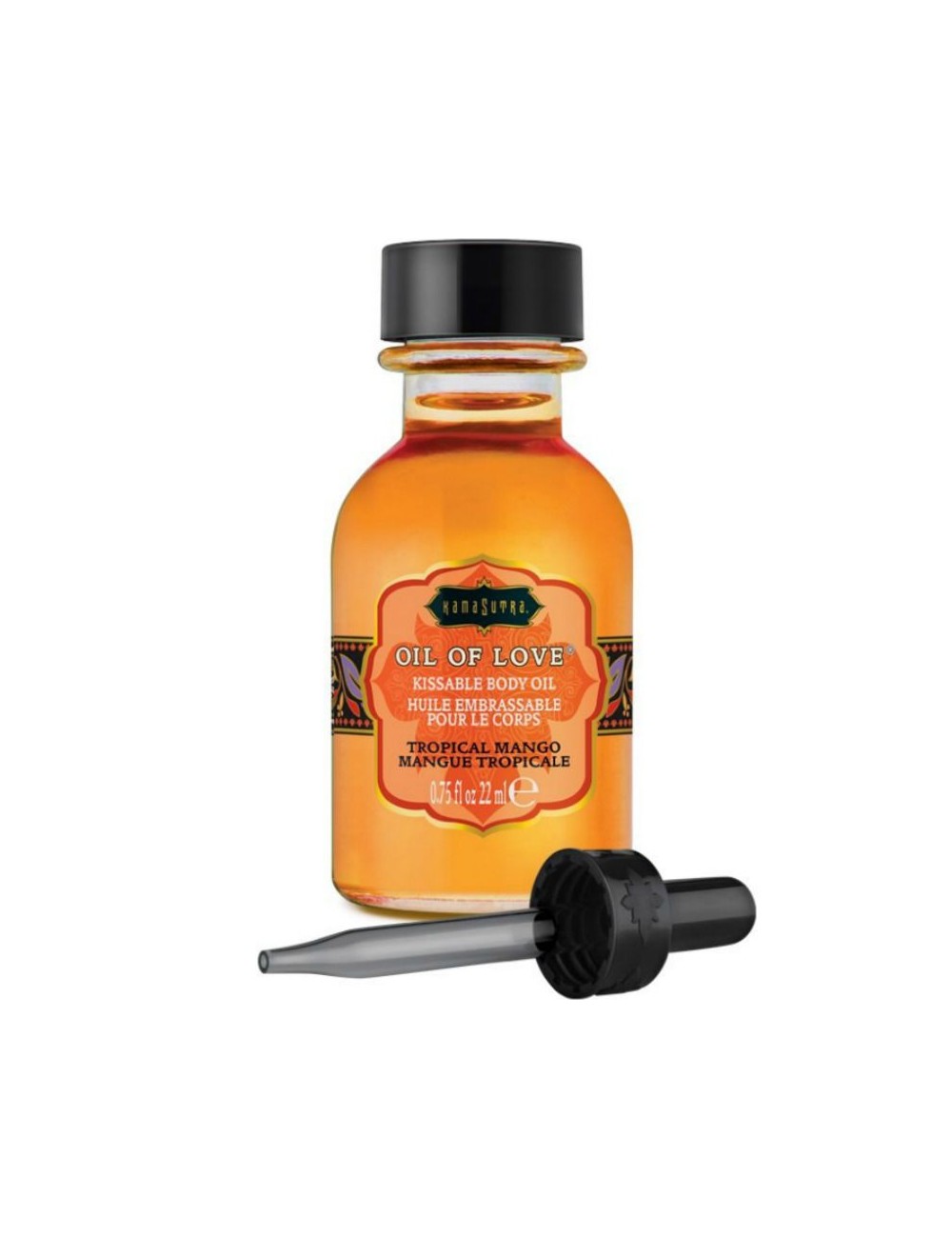 KAMASUTRA KISSABLE OIL OF LOVE PREFERISCE TROPICAL MANGO 22 ML