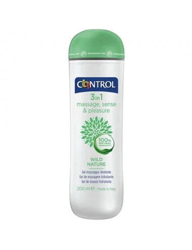 CONTROL WILD NATURE GEL MASAJE 3 EN 1 200 ML