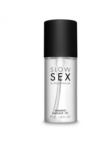 BIJOUX OLIO DA MASSAGGIO RISCALDANTE SLOW SEX 50 ML