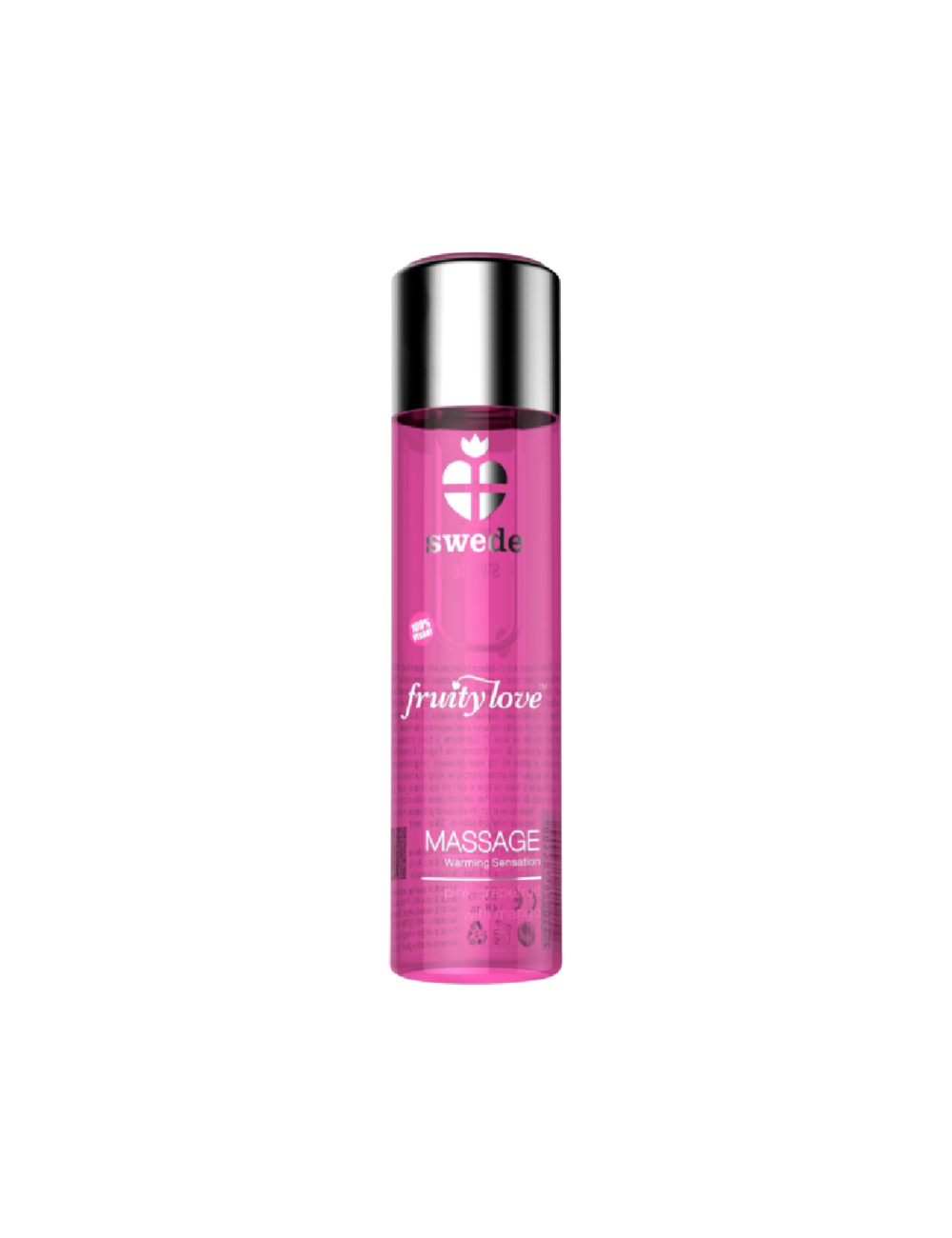 SWEDE FRUITY LOVE ACEITE EFECTO CALOR POMELO Y MANGO 120 ML SWEDE FRUITY LOVE ACEITE EFECTO CALOR POMELO Y MANGO 120 ML