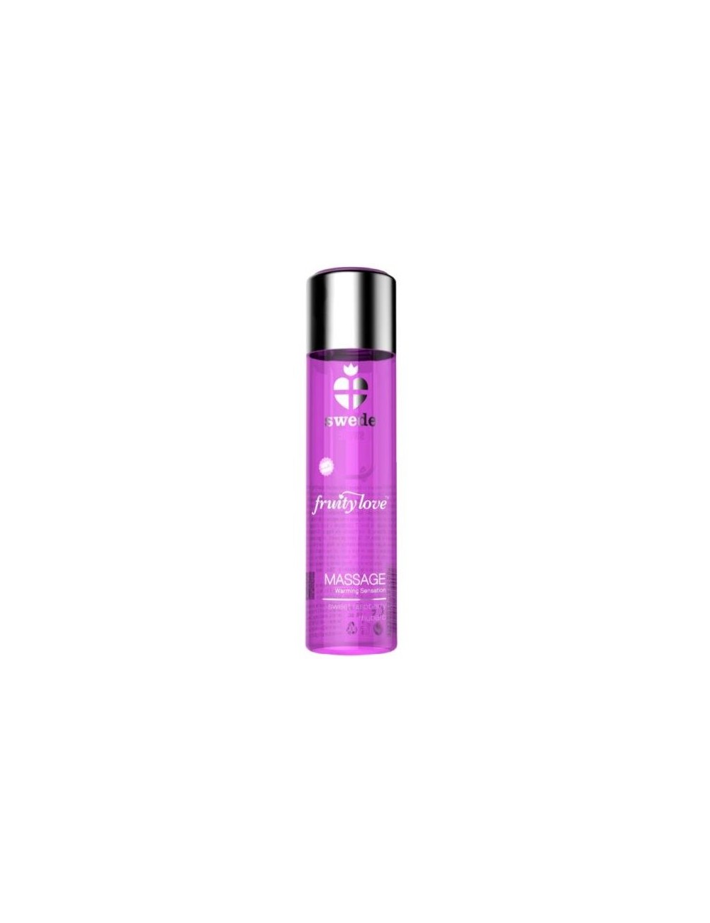SWEDE FRUITY LOVE ACEITE EFECTO CALOR FRAMBUESA Y RUIBARBO 60 ML SWEDE FRUITY LOVE ACEITE EFECTO CALOR FRAMBUESA Y RUIBARBO 60 ML