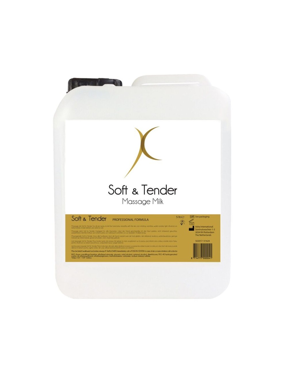 LATTE DA MASSAGGIO MORBIDO E TENERO 5000 ML LATTE DA MASSAGGIO MORBIDO E TENERO 5000 ML