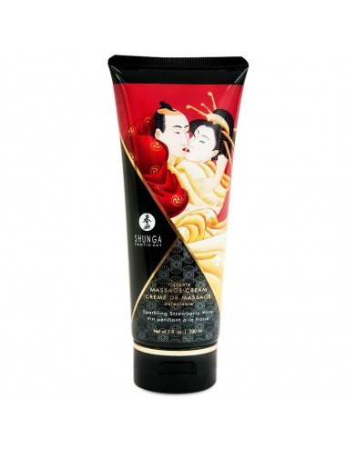 SHUNGA CREMA DA MASSAGGIO BACIO VINO FRAGOLA 200ML