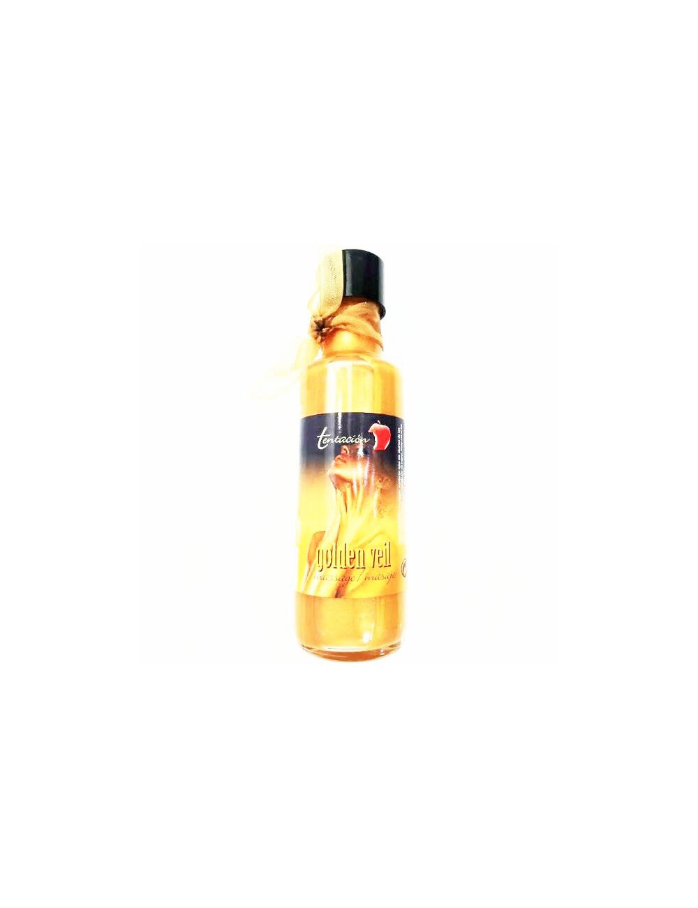 TENTACION ACEITE MASAJE VELO DORADO 100ML TENTACION ACEITE MASAJE VELO DORADO 100ML