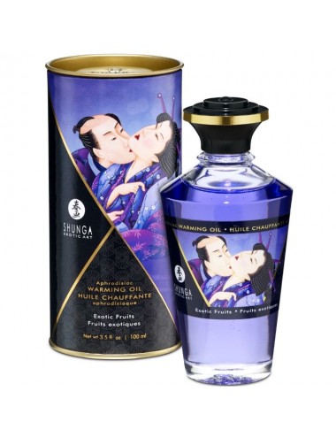 SHUNGA AFRODISIAC WARMING OIL ESOTIC FRUITS 100 ML