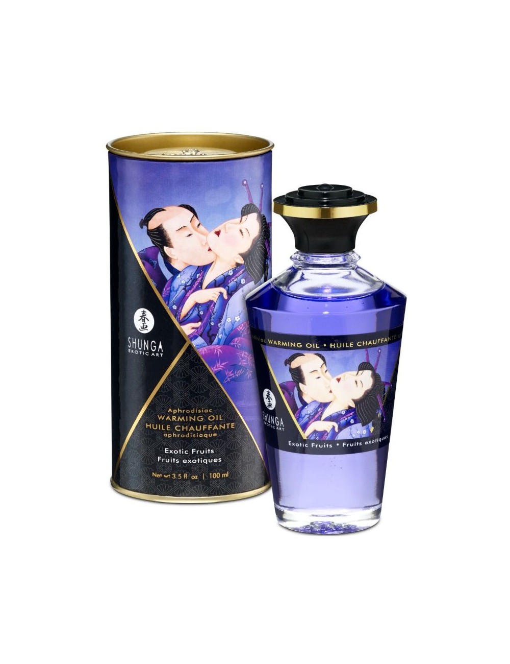 SHUNGA AFRODISIAC WARMING OIL ESOTIC FRUITS 100 ML SHUNGA AFRODISIAC WARMING OIL ESOTIC FRUITS 100 ML