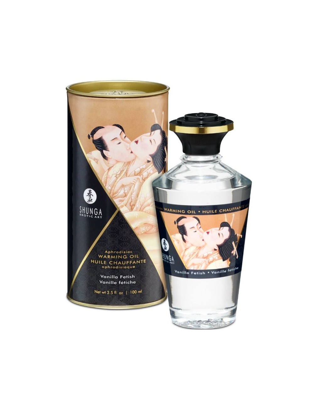 SHUNGA AFRODISIACO OLIO RISCALDANTE FETISH VANIGLIA 100 ML