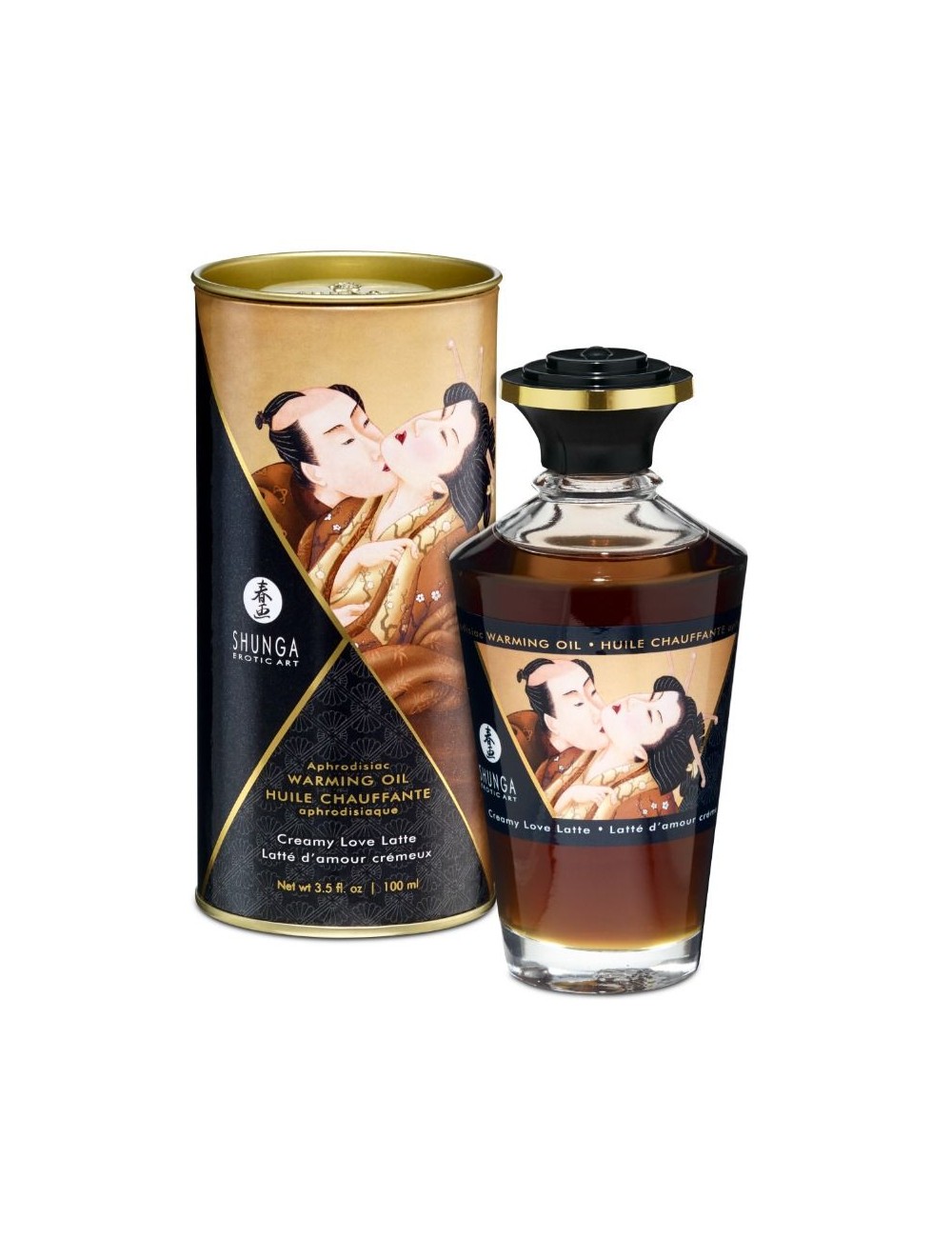SHUNGA APHRODISIAC WARMING OIL CREAMY LOVE LATTE 100 ML