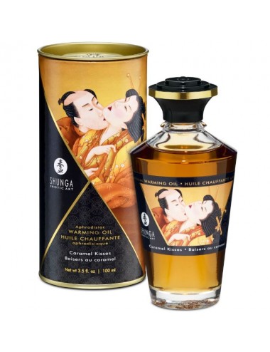 SHUNGA AFRODISIACO OLIO RISCALDANTE BACI CARAMELLO 100 ML