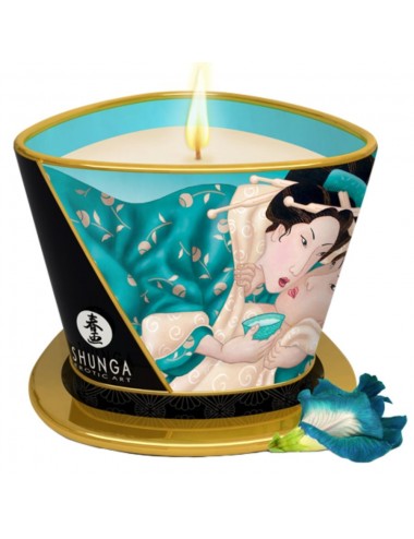 CANDELA DA MASSAGGIO SHUNGA ISLAND BLOSSOMS 170 ML