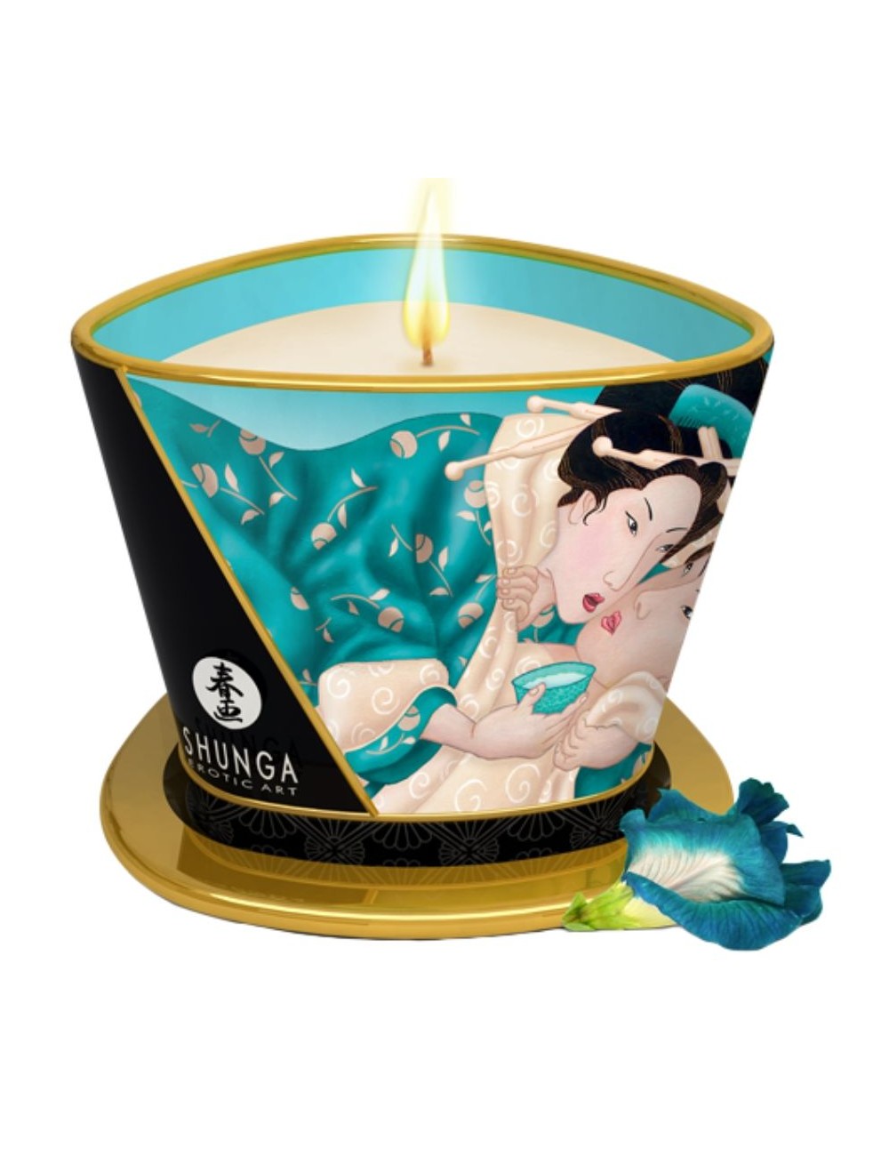 CANDELA DA MASSAGGIO SHUNGA ISLAND BLOSSOMS 170 ML CANDELA DA MASSAGGIO SHUNGA ISLAND BLOSSOMS 170 ML