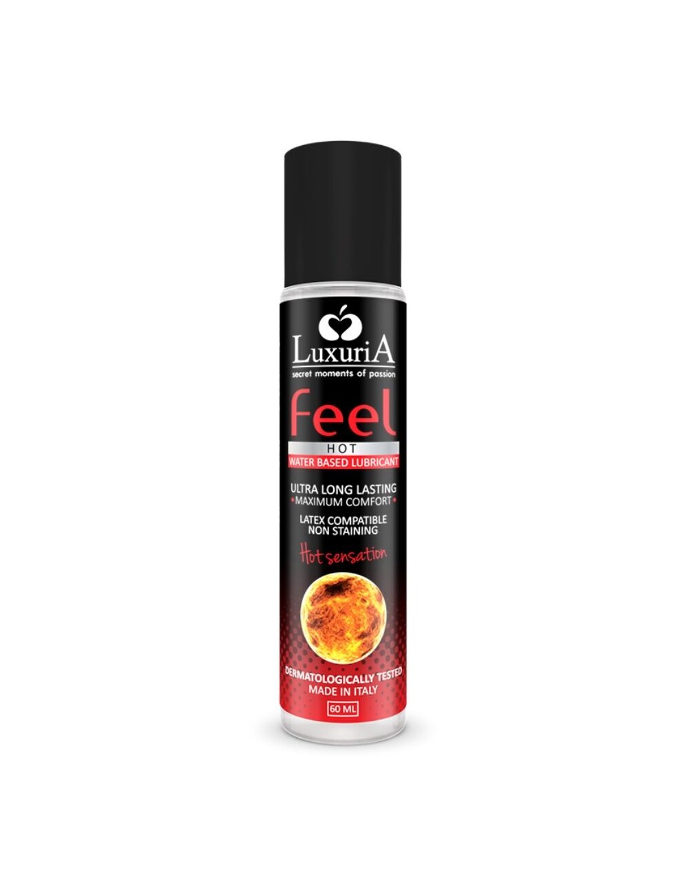 LUXURIA FEEL HOT SENSATION LUBRIFICANTE A BASE ACQUA 60 ML