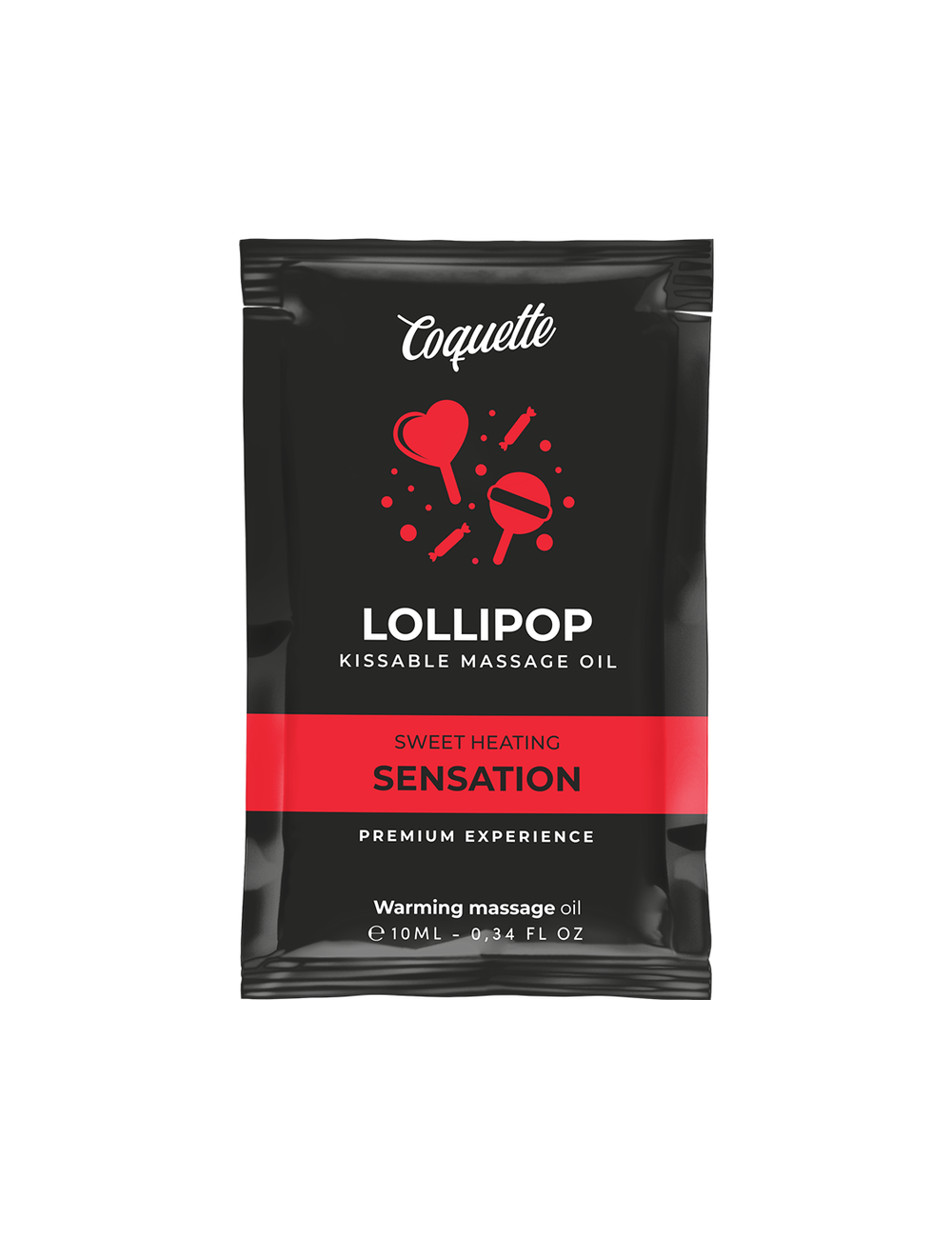 COQUETTE CHIC DESIRE LOLLIPOP OLIO DA MASSAGGIO KISSABLE SENSATION RISCALDANTE 10 ML