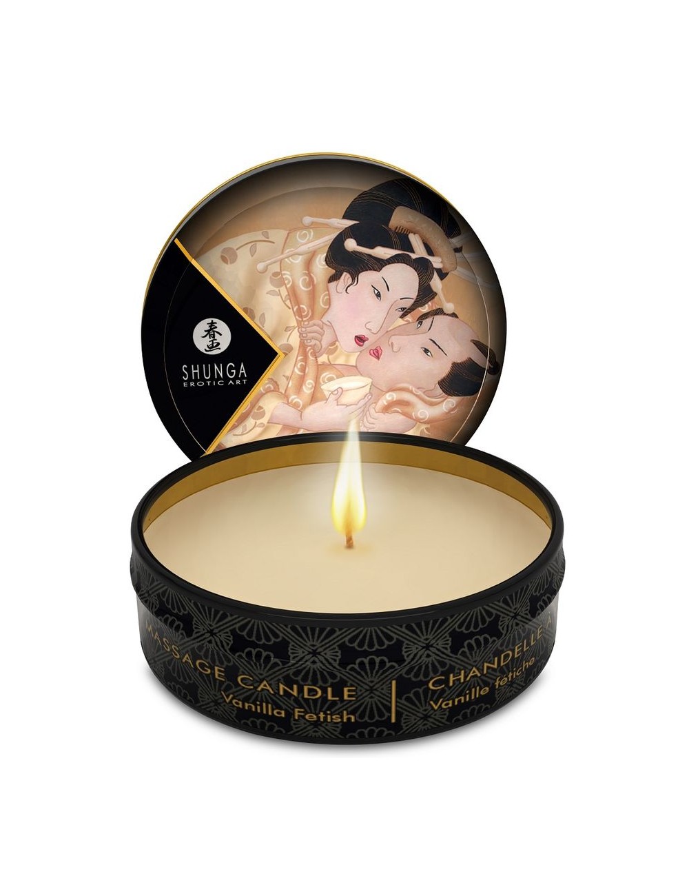 MINI CARESS BY CANDLELIGHT MASSAGE CANDLE VANILLA MINI CARESS BY CANDLELIGHT MASSAGE CANDLE VANILLA